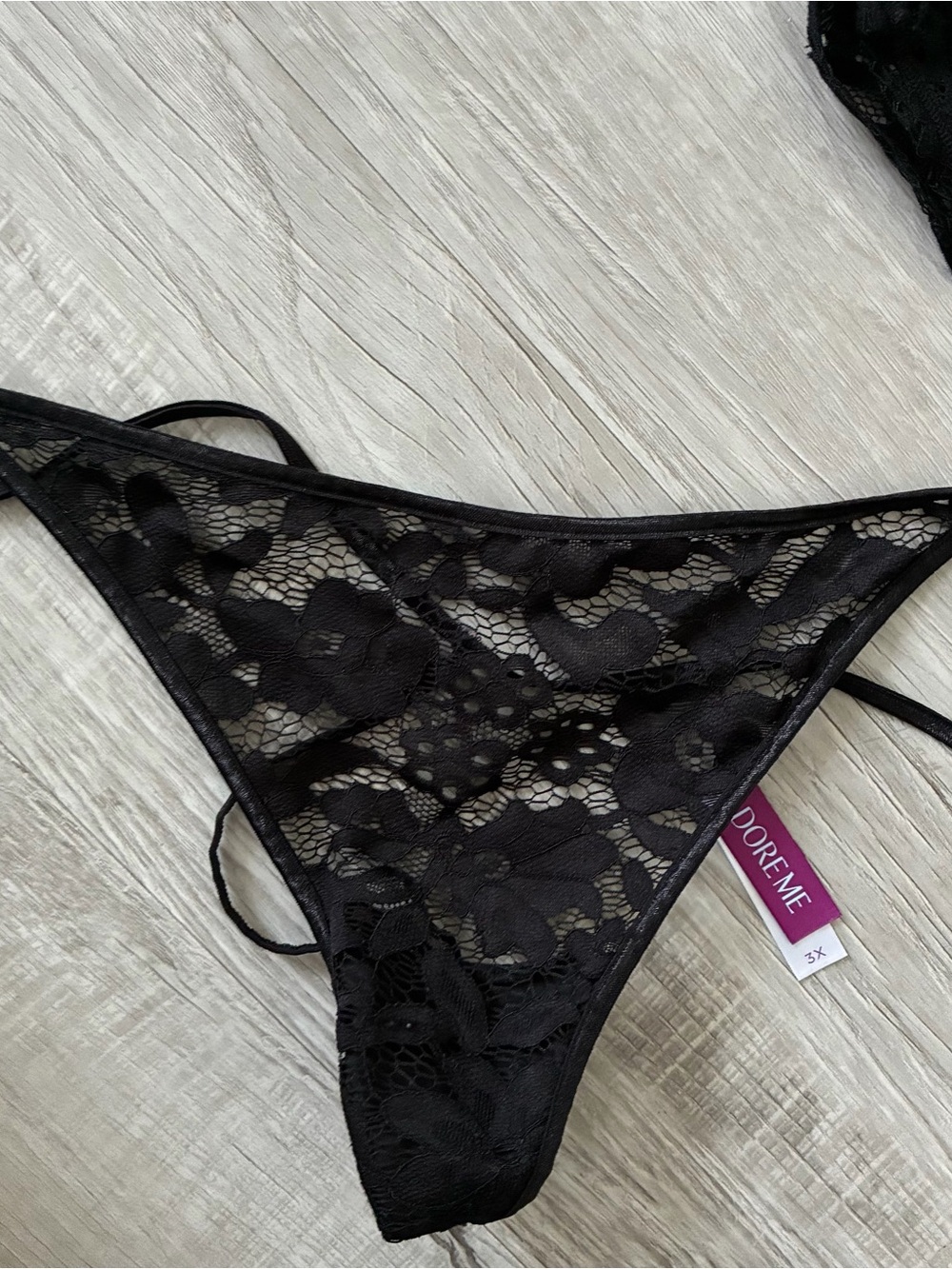 nwot adore me lace lingerie set - Picture 6 of 7